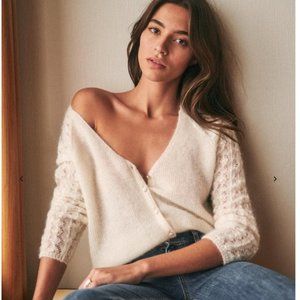 Sezane Garance Sweater Cardigan